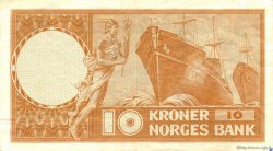 10 Kroner NORVÈGE  1961 P.31c TTB+