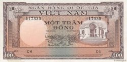 100 Dong VIET NAM SOUTH  1966 P.18a XF