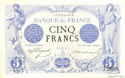 5 Francs NOIR FRANCE  1873 F.01.19 TTB+