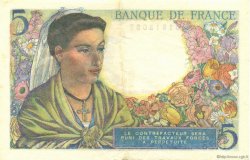 5 Francs BERGER FRANCE  1943 F.05.02 SUP+