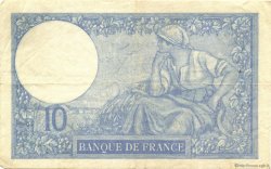 10 Francs MINERVE modifié FRANCE  1940 F.07.18 TTB