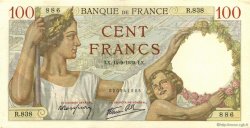100 Francs SULLY FRANCE  1939 F.26.06 SPL