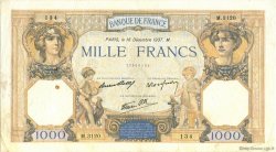 1000 Francs CÉRÈS ET MERCURE type modifié FRANCE  1937 F.38.07 pr.TTB