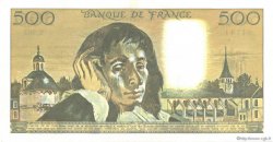 500 Francs PASCAL FRANCE  1989 F.71.42 SUP+