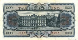1000 Shilling AUTRICHE  1966 P.147a TTB+