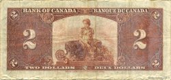 2 Dollars CANADA  1937 P.059c TB