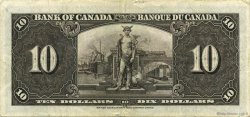 10 Dollars CANADA  1937 P.061c TTB+