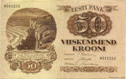 50 Krooni ESTONIE  1929 P.65 TTB+