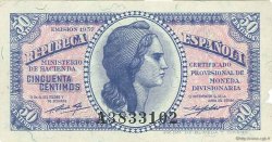 50 Centimos ESPAGNE  1937 P.093 SUP