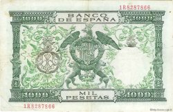 1000 Pesetas SPAIN  1957 P.149a VF+