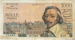 1000 Francs RICHELIEU FRANCE  1954 F.42.04 TB