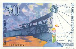 50 Francs SAINT-EXUPÉRY modifié FRANCE  1999 F.73.05 SPL+
