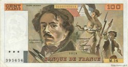 100 Francs DELACROIX modifié FRANCE  1979 F.69.02c TTB+