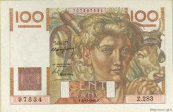 100 Francs JEUNE PAYSAN FRANCE  1948 F.28.20 SUP+