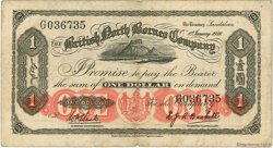 1 Dollar MALAISIE et BORNEO BRITANNIQUE  1936 P.28 TB+