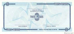 3 Pesos CUBA  1990 P.FX20 NEUF