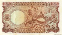 5 Pounds NIGERIA  1968 P.13a TTB à SUP