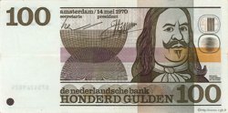 100 Gulden NETHERLANDS  1970 P.093a XF-