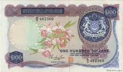 100 Dollars SINGAPOUR  1973 P.06d