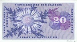20 Francs SUISSE  1974 P.46v SPL
