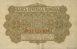 25 Bani ROUMANIE  1917 P.M01 SUP