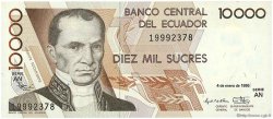 10000 Sucres ECUADOR  1996 P.127b