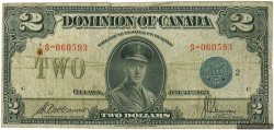 2 Dollars CANADA  1923 P.034h