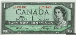 1 Dollar CANADA  1954 P.074a TTB à SUP