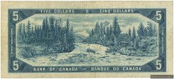 5 Dollars CANADA  1954 P.078 TB+