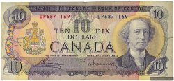 10 Dollars CANADA  1971 P.088b TB