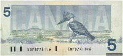 5 Dollars CANADA  1986 P.095a2 TTB