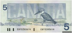 5 Dollars CANADA  1986 P.095a2 pr.SPL