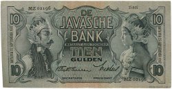 10 Gulden INDES NEERLANDAISES  1937 P.079b TTB+