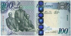 100 Pula BOTSWANA (REPUBLIC OF)  2009 P.33a UNC