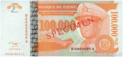 100000 Nouveaux Zaïres Spécimen ZAÏRE  1996 P.76s fST+