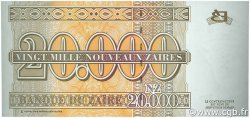 20000 Nouveaux Zaïres ZAÏRE  1996 P.73 NEUF