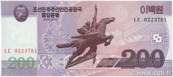 200 Won NORDKOREA  2008 P.62 ST