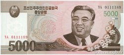 5000 Won NORTH KOREA  2008 P.66