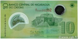 10 Cordobas NICARAGUA  2007 P.201b FDC