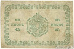 1 Krone NORVÈGE  1917 P.13a TB