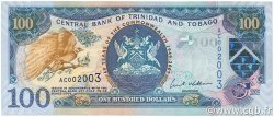 100 Dollars TRINIDAD et TOBAGO  2009 P.52 NEUF