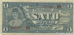 1 Rupiah INDONÉSIE  1945 P.017a TTB