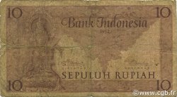 10 Rupiah INDONÉSIE  1952 P.043b B