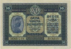 10 Lire ITALIE  1918 PM.06 SUP+