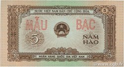 5 Hao Spécimen VIET NAM   1958 P.070s