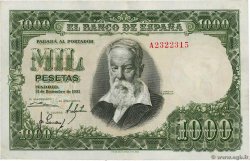 1000 Pesetas ESPAGNE  1951 P.143a SUP