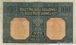 100 Marek POLOGNE  1916 P.015 TTB