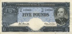 5 Pounds AUSTRALIE  1960 P.35a SUP