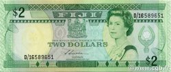 2 Dollars FIDJI  1988 P.087a NEUF