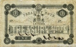 1 Dollar FIDJI  1873 P.014b TB+